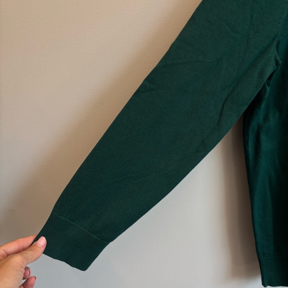 Talbots 1x Cardigan Button Front Pima Cotton Blen… - image 7